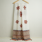 Heritage Touch Cotton Applique Dupatta