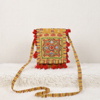 Pocketful of Charm Small Embroidered Mobile Sling Bag