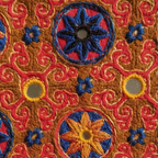 close up of cushion cover