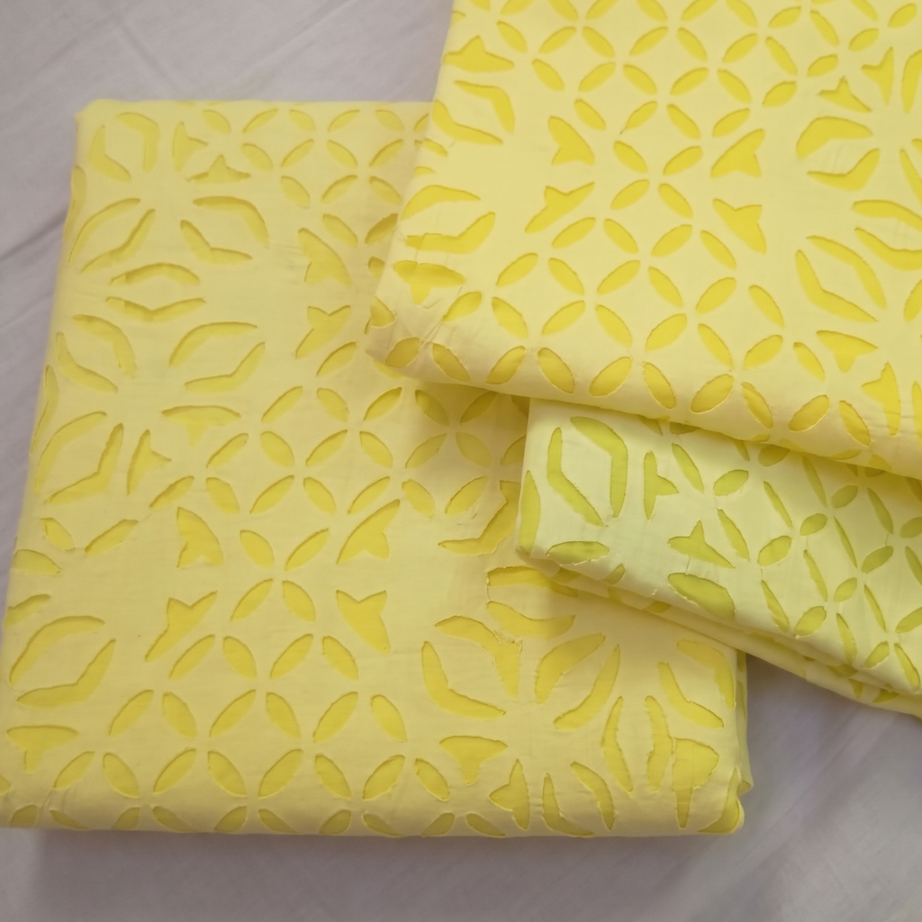 Timeless Applique Cutwork Bedsheet Set