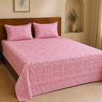 Timeless Applique Cutwork Bedsheet Set
