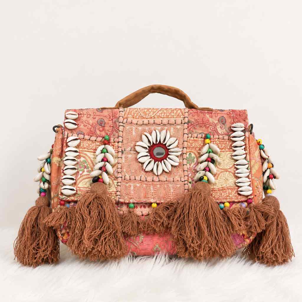 Tribal Charm Embroidered Banjara Bag for Women