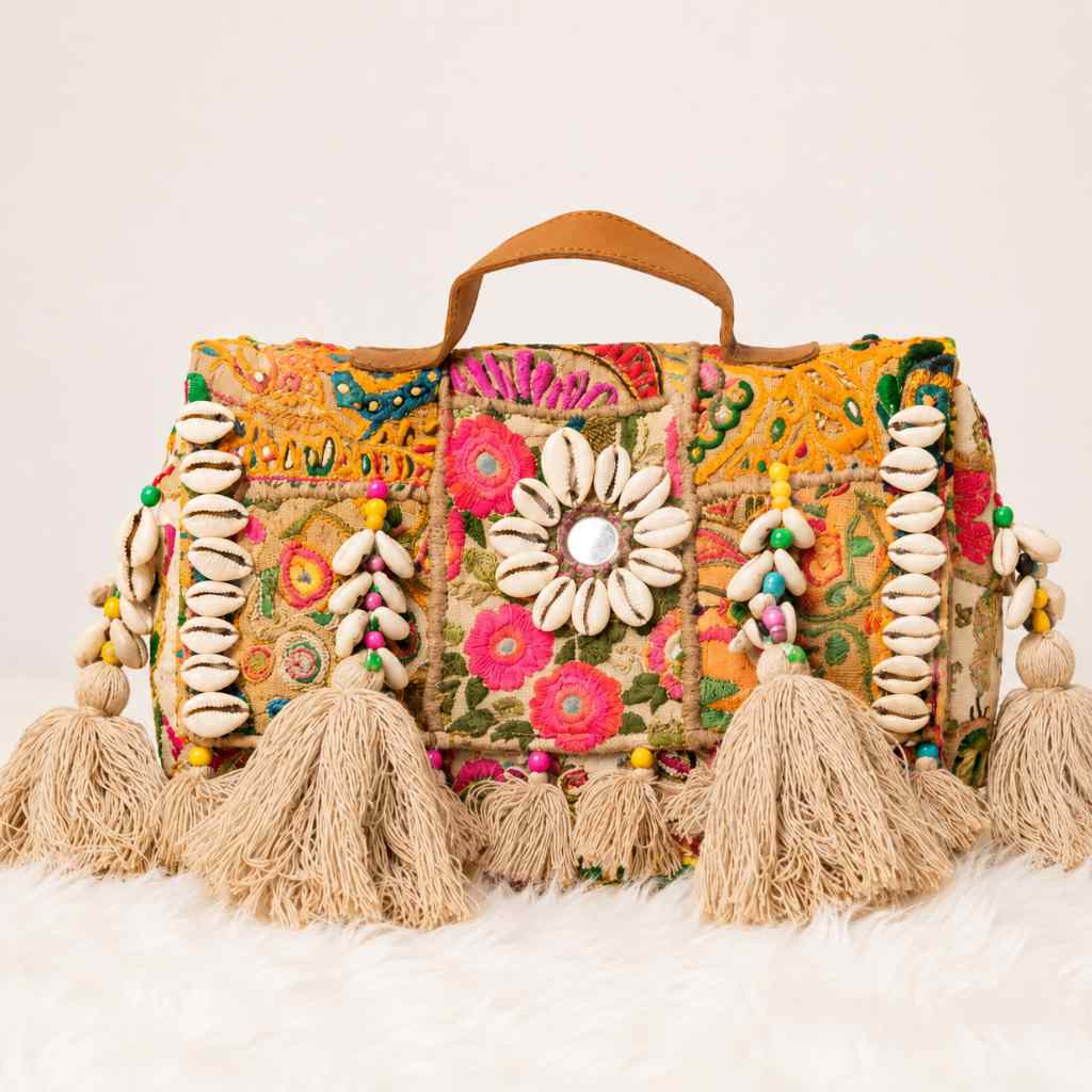 Gypsy Style Embroidered Banjara Bag