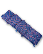 Midnight Mosaic – Geometric Starburst Art Saree