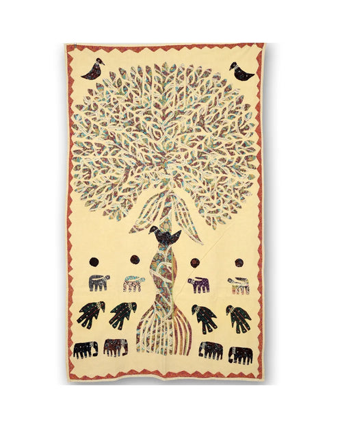 Appliqué Art Wall Hanging