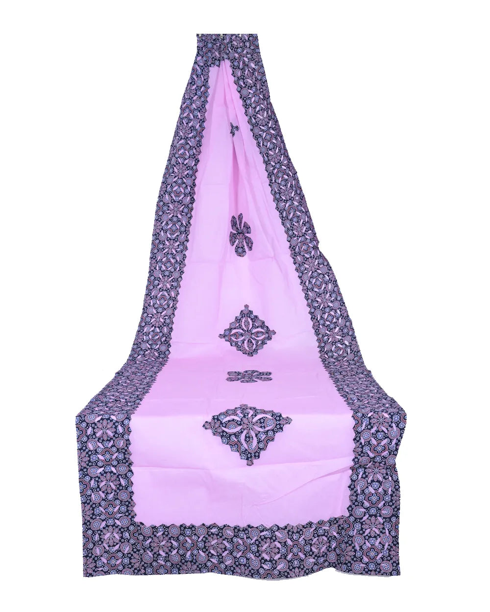 Lavender Royale – Ornate Appliqué Heritage Suit