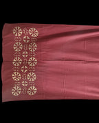 Rustic Blossom – Heritage Medallion Appliqué Curtain